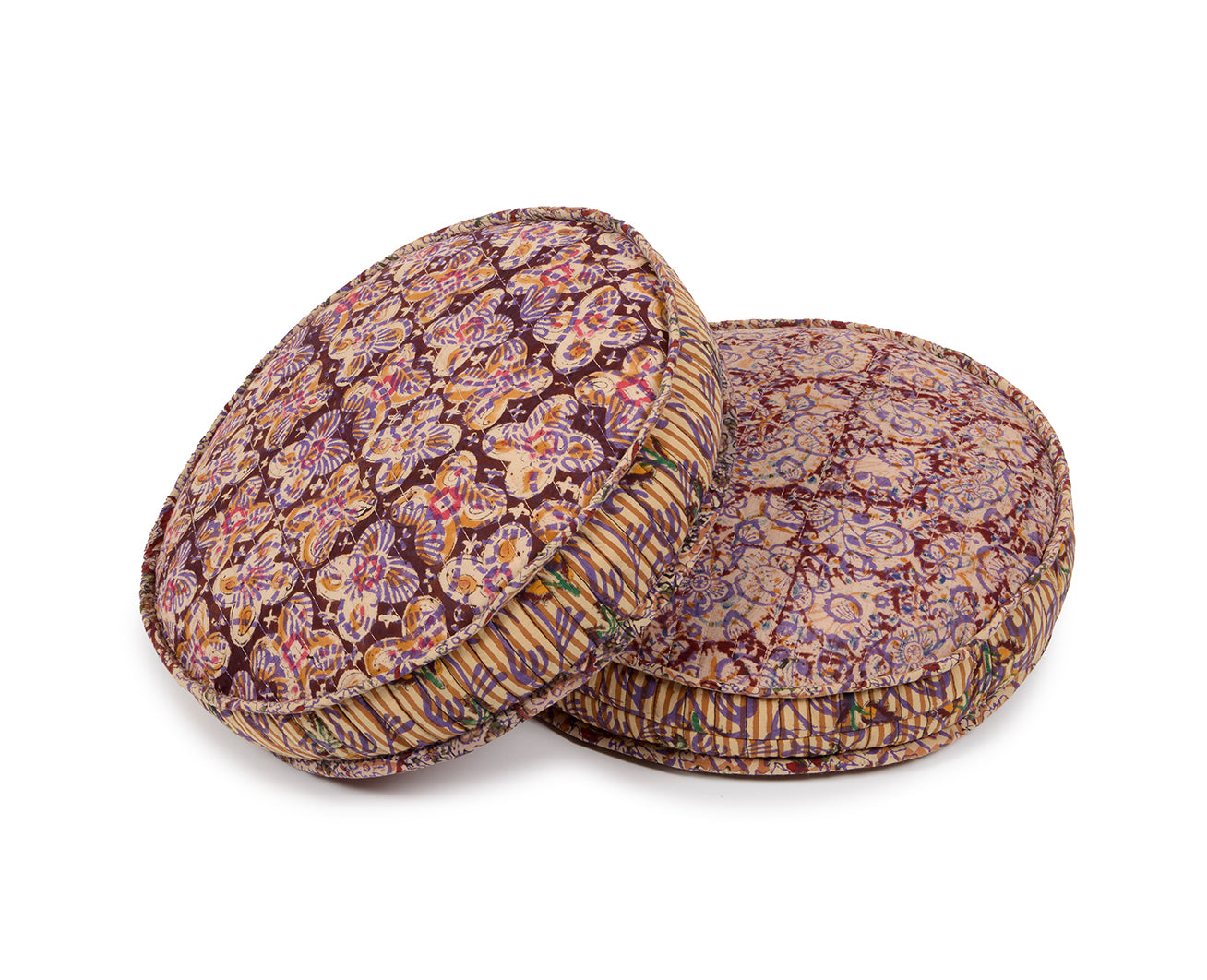 Faded Violet Froth - Round