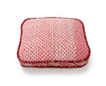 Tangerine Rain Spot Square