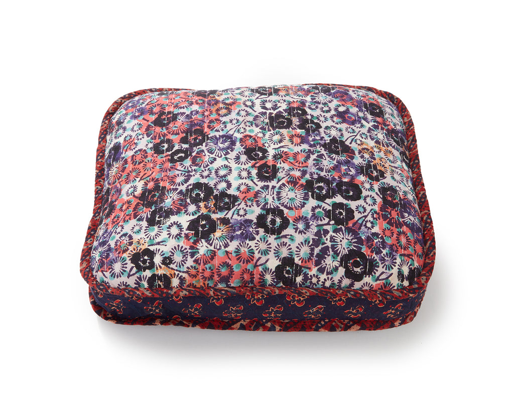 Floral Ink Midnight Square