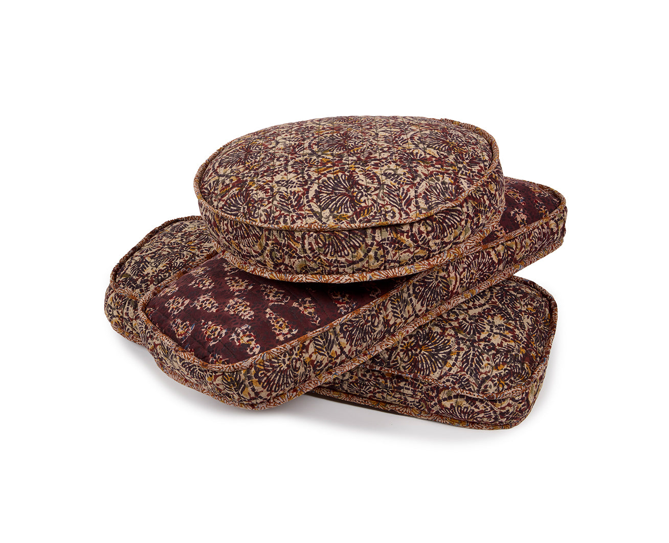 Chocolate Ash Motif - Round