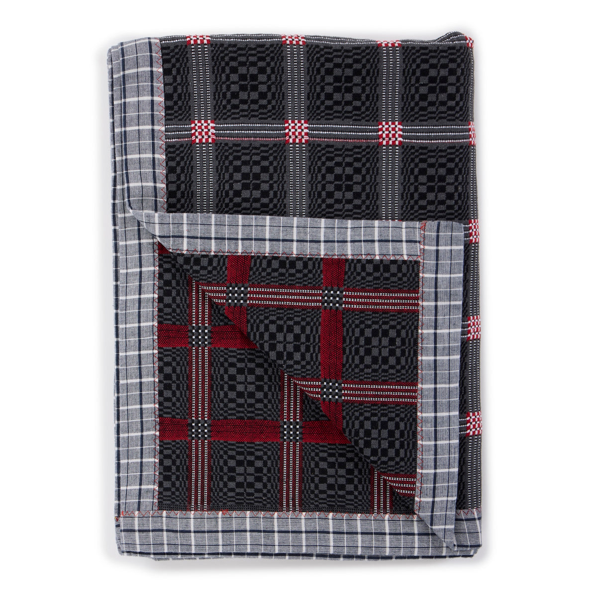 Slated Red Accented
