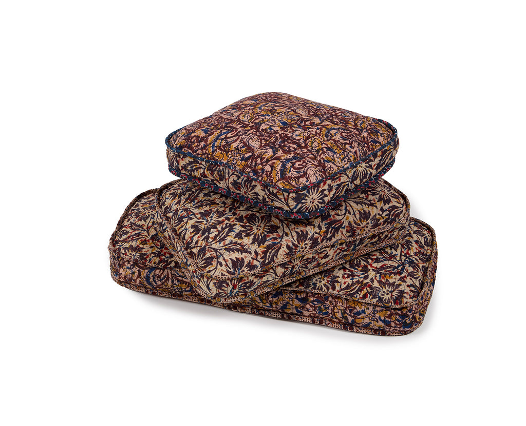 Rusted Prussian Swirl - Long Rectangle
