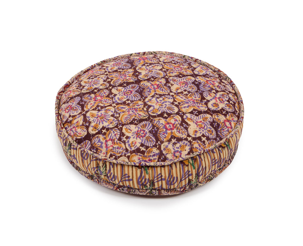 Faded Violet Froth - Round
