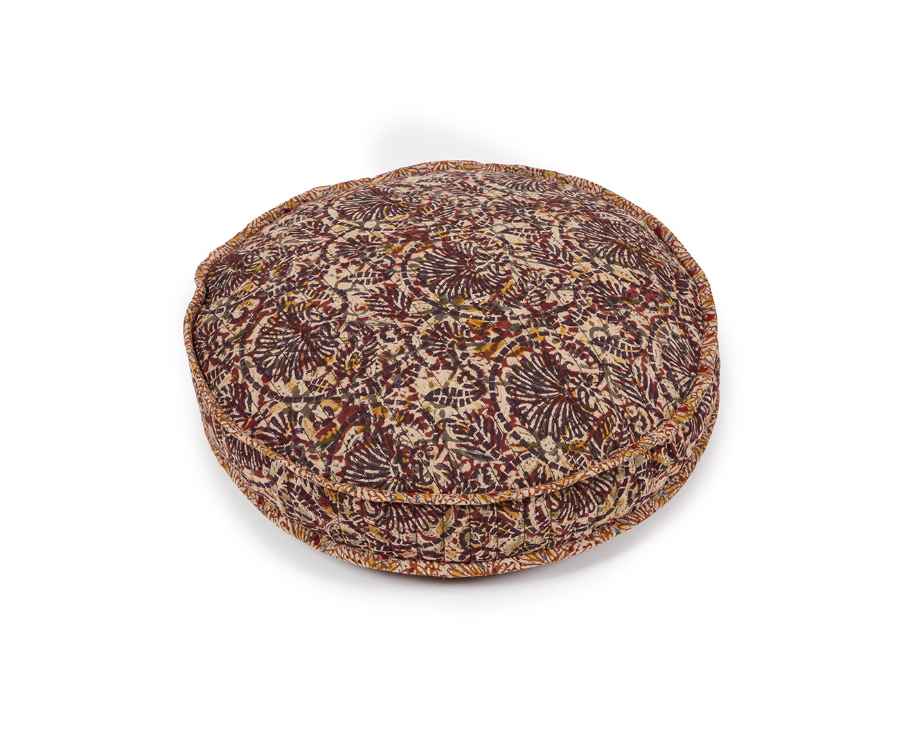 Chocolate Ash Motif - Round